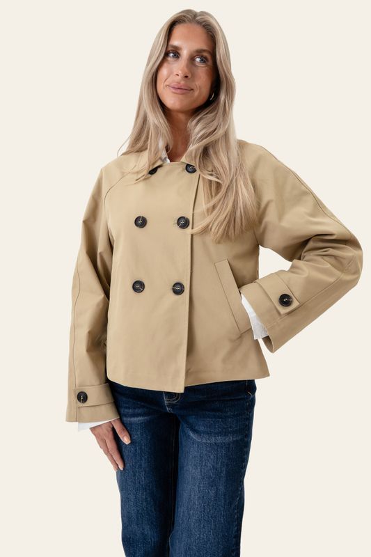 Lunaic Trenchcoat Dark Beige