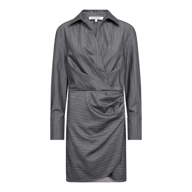 Hovedbilde Lyvia Pin Wrap Dress Mid Grey 