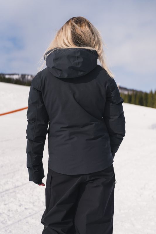 W Tryvann Light Down Jacket Dark Grey 