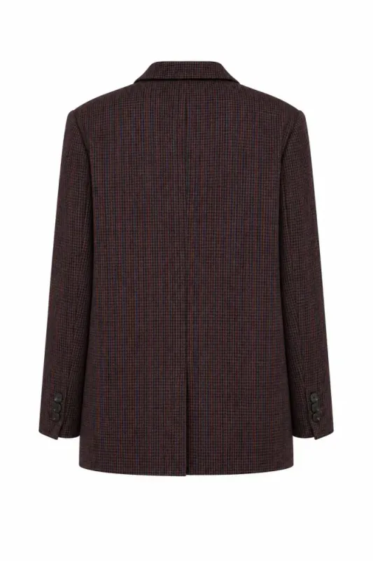 Bosscras Blazer Brown Checks 