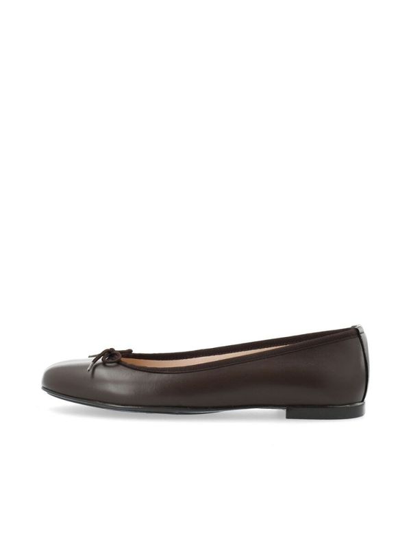 Madison Ballerina Smooth Leather Brown 