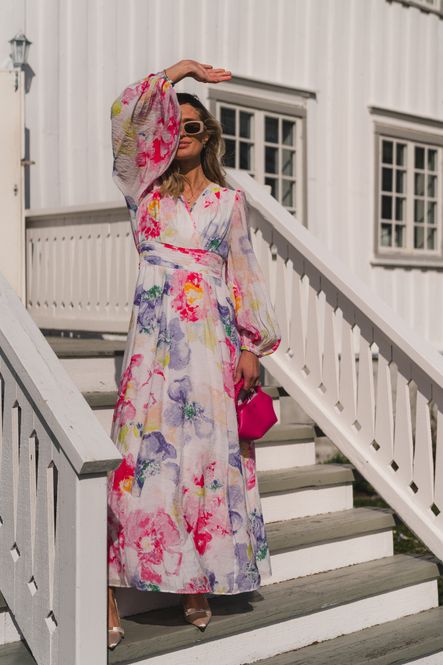 Hovedbilde Viscose V-Neck Dress Breeze 