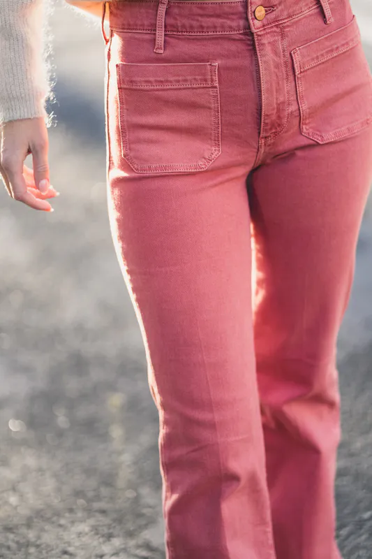 Flare Washed Red 