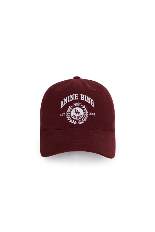 Jeremy Baseball Collegiate Cap Fig Burgundy 