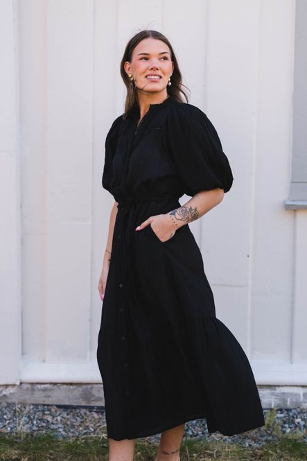 Hovedbilde Margarita Crepe Dress Black 