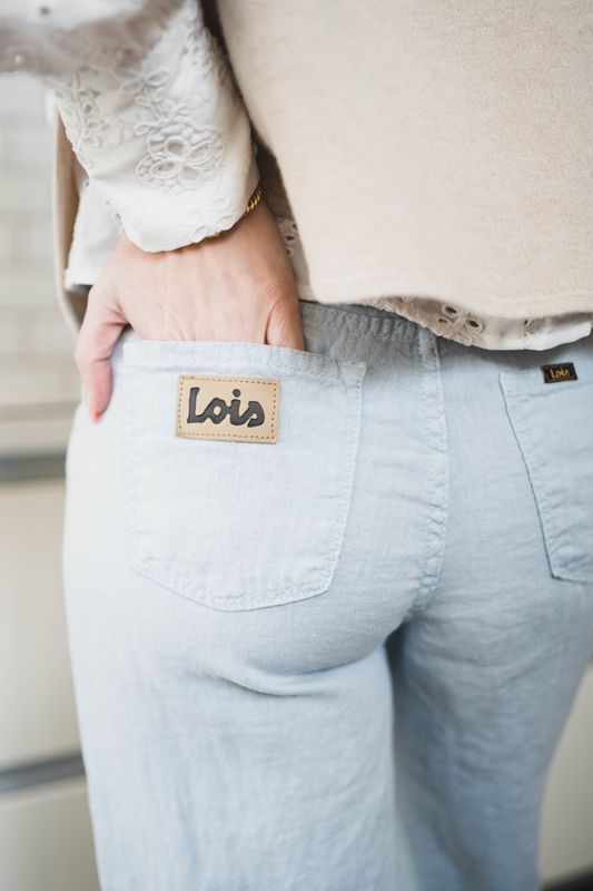 Culotte Linen Summer Pearl Blue