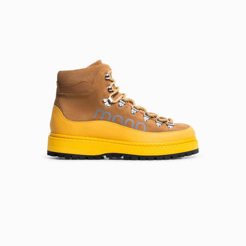 Vidda Shearling Cognac Yellow Man 