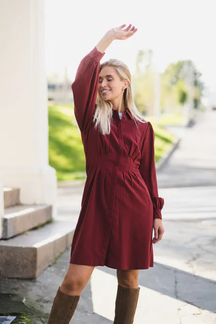 Hovedbilde Elsa Asana Dress Syrah 