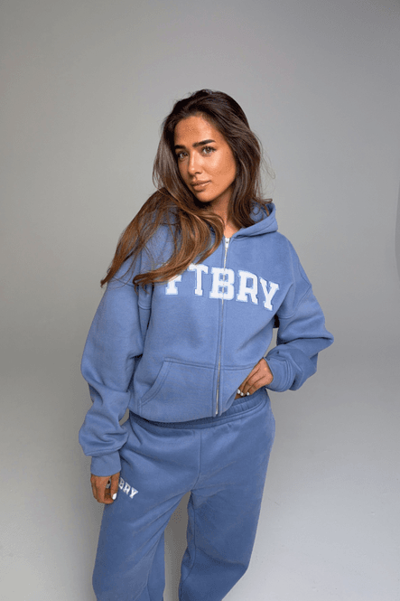 Hovedbilde Off Duty Oversized Zip Hoodie Varsity Blue 