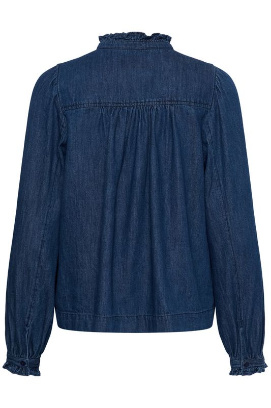 Christence Shirt Medium Dark Blue 