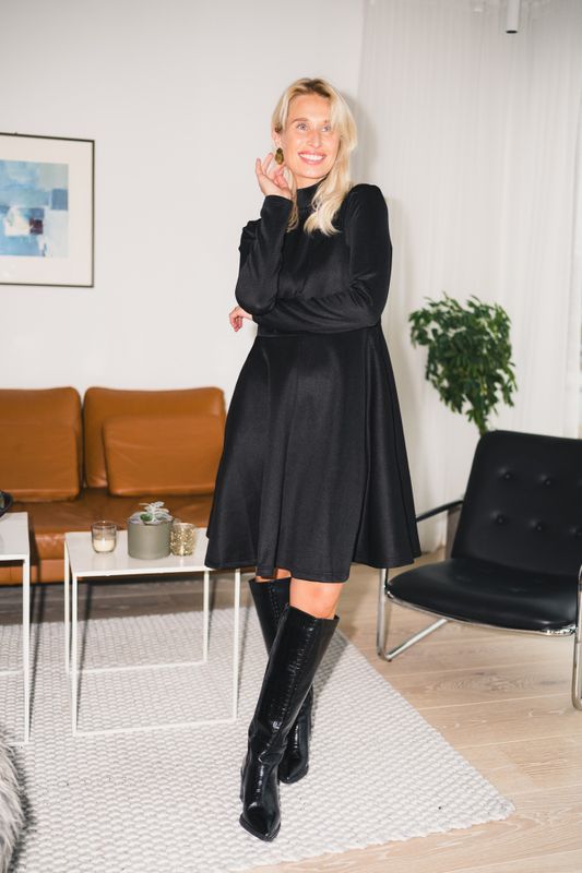 Rosa Dress Black 