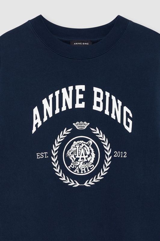 Miles Sweatshirt Collegiate Dark Navy 