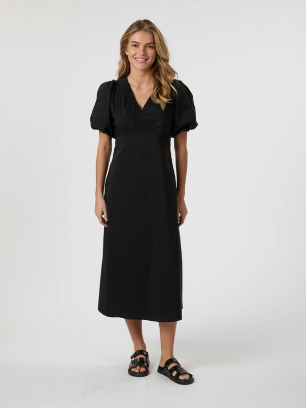 Illana Poplin Dress Black 