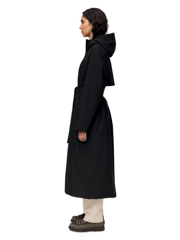Åse Insulated Coat Black 