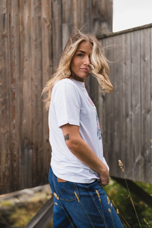 Basic Cotton Jersey Puppy Bright White 