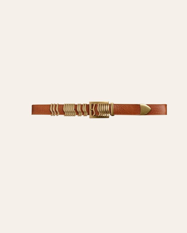 Rattle Belt Nutmeg Gold 