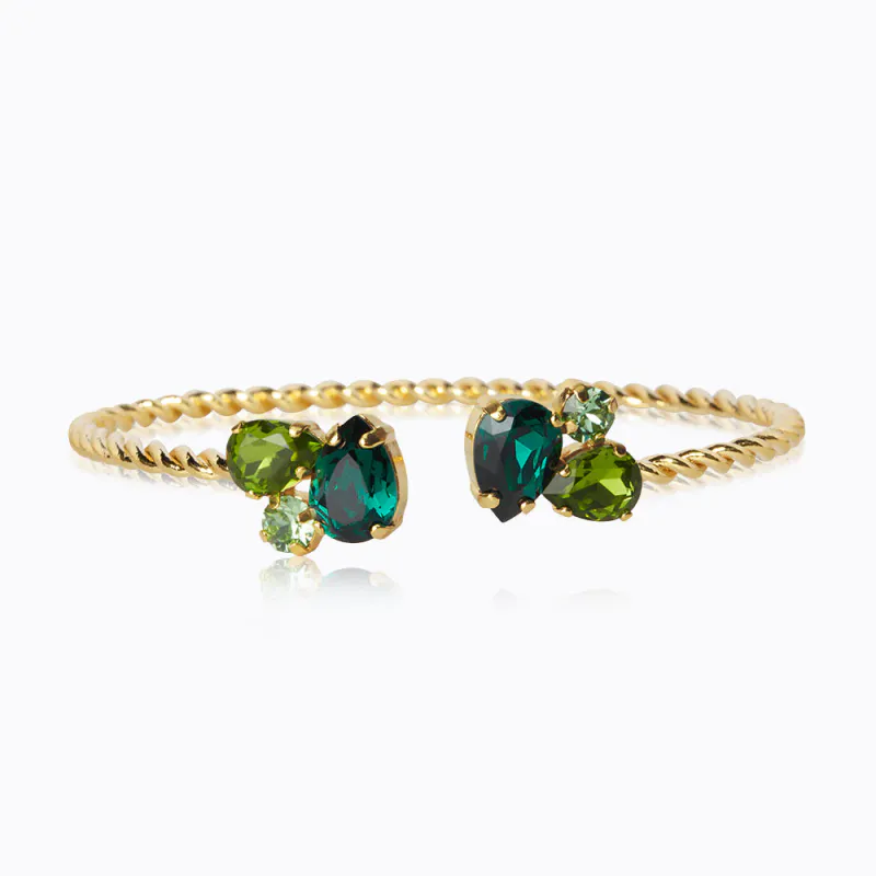 Alisia Bracelet Gold Green Combo 