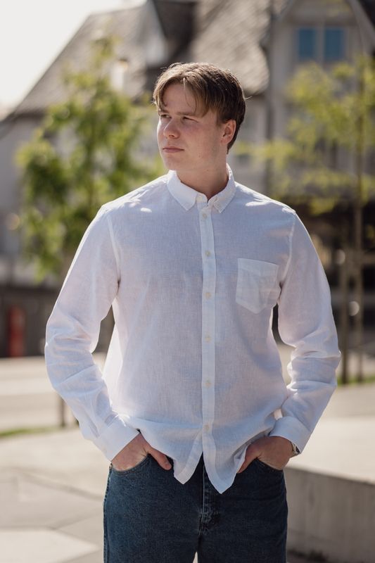 Liam BA Shirt 6971 White 