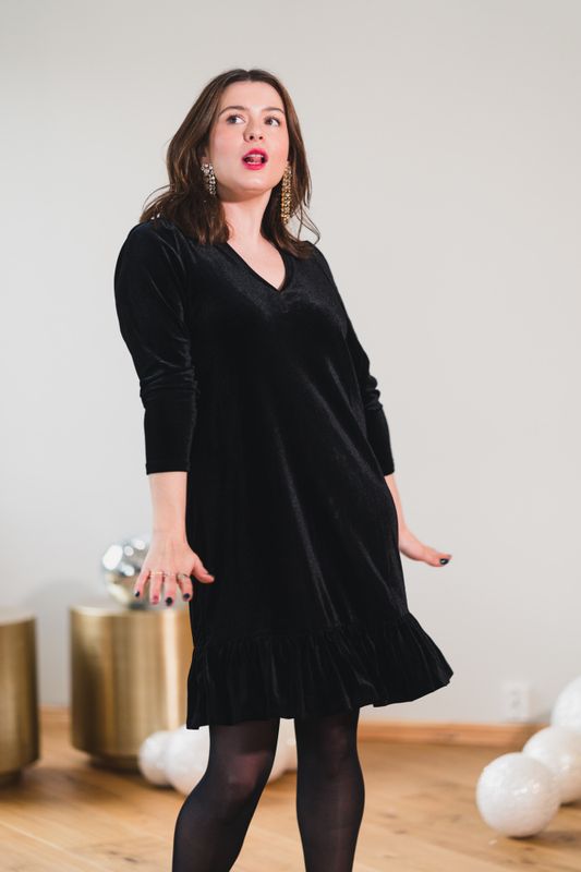Taina Dress Black 