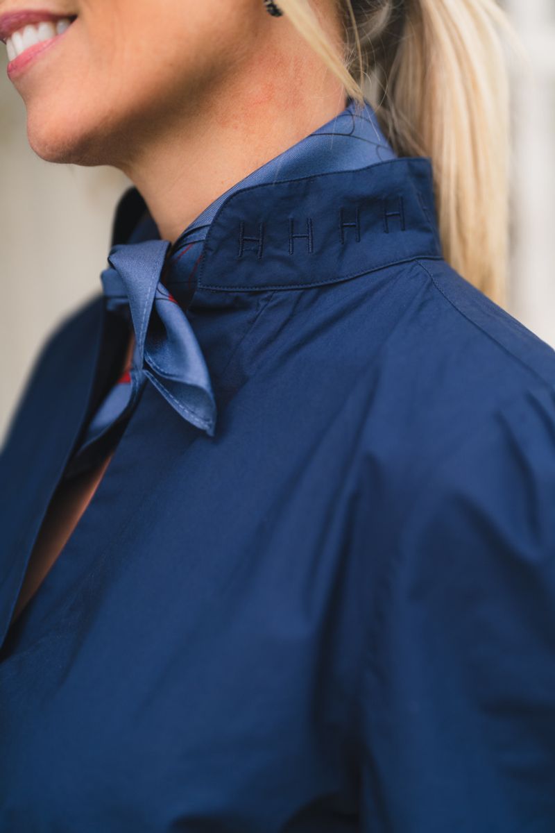 Mie Blouse Navy Blazer 
