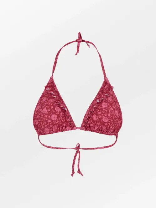 Hovedbilde Asflora Bel Frill Bikini Top Garnet Red 