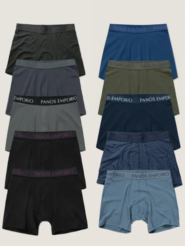 10Pk Base Bamboo Boxer