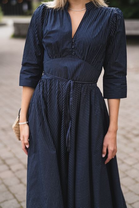 Hovedbilde Maria Dress Pinstripe 