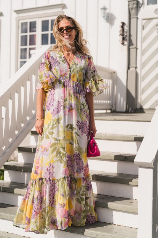 Organza Smocking Dress Springfield 