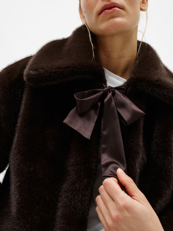 Yasminah Jacket Chocolate Brown 