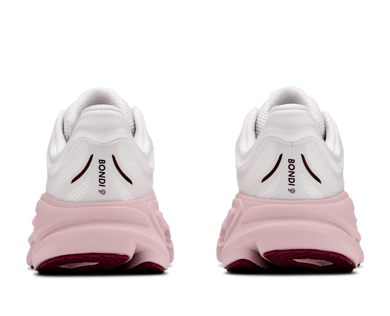 W Bondi 9 Wide White/Pink Opal 