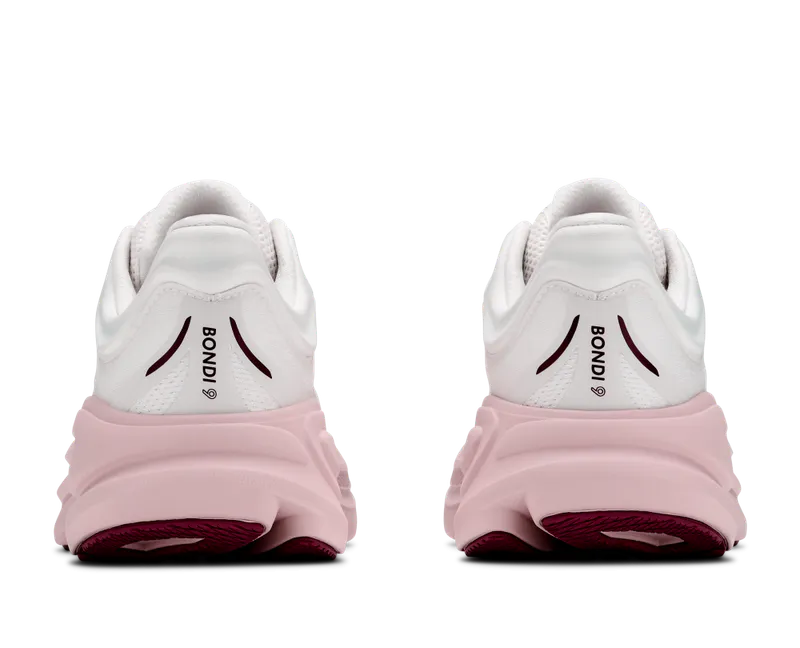 W Bondi 9 Wide White/Pink Opal 