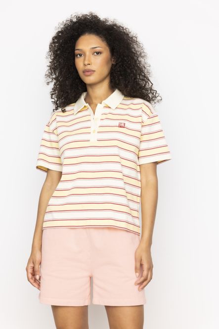Hovedbilde Evelyn Polo Tee Sunny Stripe 