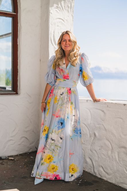 Hovedbilde Organza Gown Blue Meadow