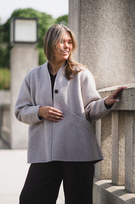 Magaret Jacket Greige Melange 