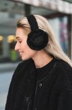 Hovedbilde W Emb Logo Earmuff Black 