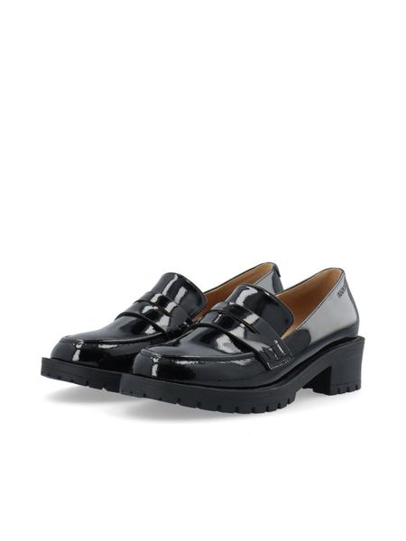 Hovedbilde Pearl Simple Penny Loafer Patent Aquarius Black 