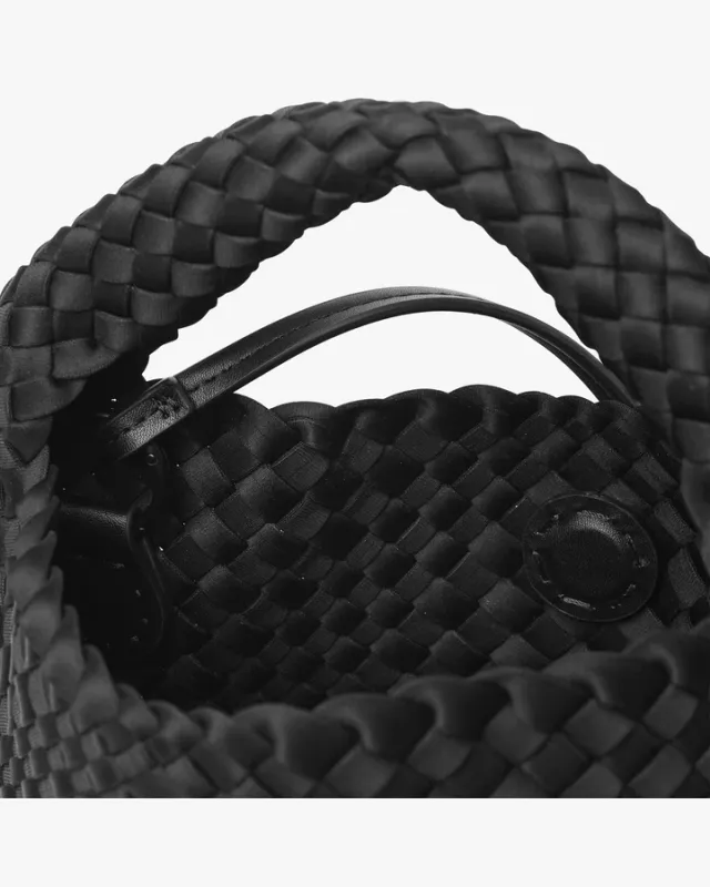Braiding Handbag Black 
