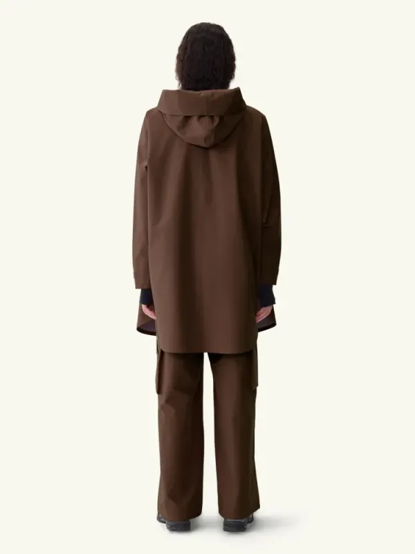Bergen Poncho Brownstone  
