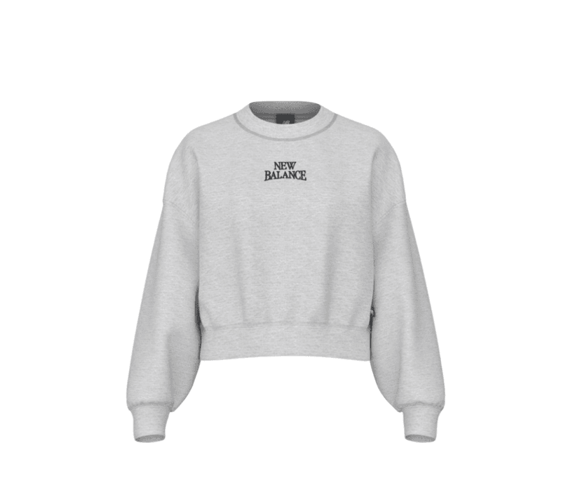 Trackside Fleece Crew Ash Heather