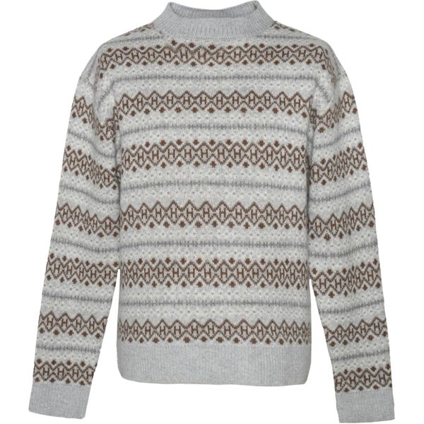Hovedbilde Esben Isle Knit Grey Melange 
