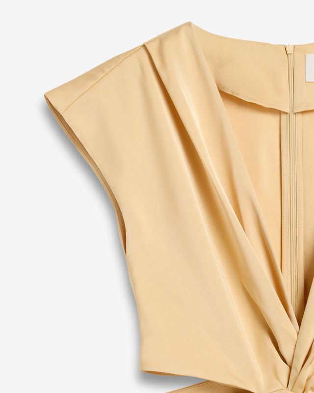 Zephyr Dress Butter Yellow 