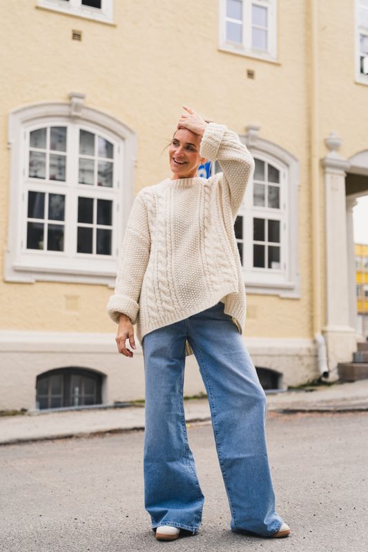 Bodil Sweater Ecru