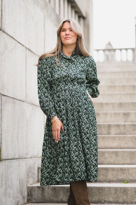 Astrid Midi Dress Eden Flower 