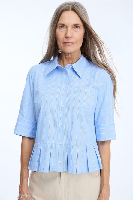 Hovedbilde Nuria Shirt Stripe Blue 