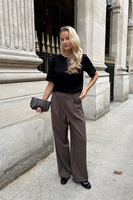 Hovedbilde Celinaic Pants Dark Brown