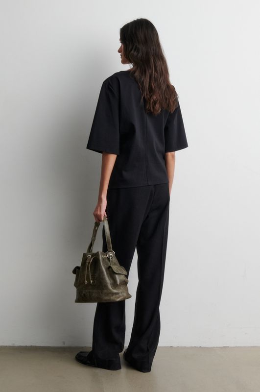 Arkai Drape Tee Black 