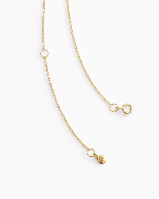 Hovedbilde Solitaire Necklace Gold