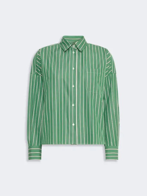 Hovedbilde Kdonore Shirt Green Big Stripe 
