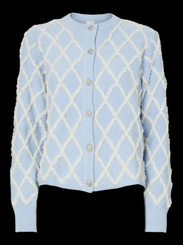 Zigly LS Knit Cardigan Skyway Birch 
