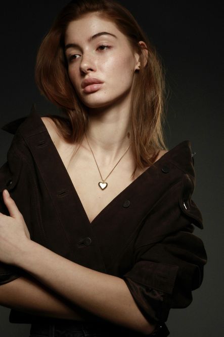 Hovedbilde The Big Pebble Heart Gold 